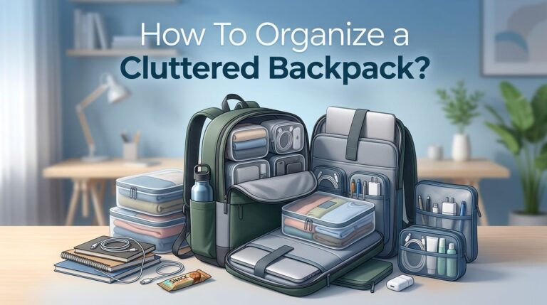 How To Organize a Cluttered Backpack? A Complete Guide