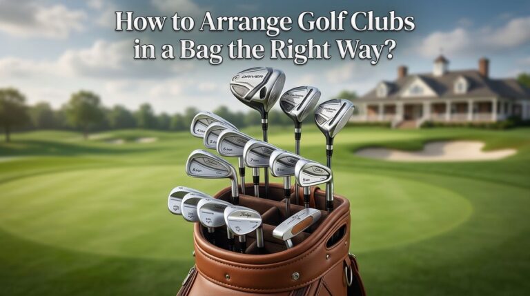 How to Arrange Golf Clubs in a Bag the Right Way?