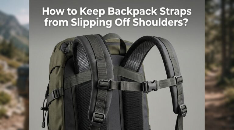 How to Keep Backpack Straps from Slipping Off Shoulders?