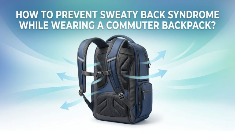 How to Prevent Sweaty Back Syndrome While Wearing a Commuter Backpack?