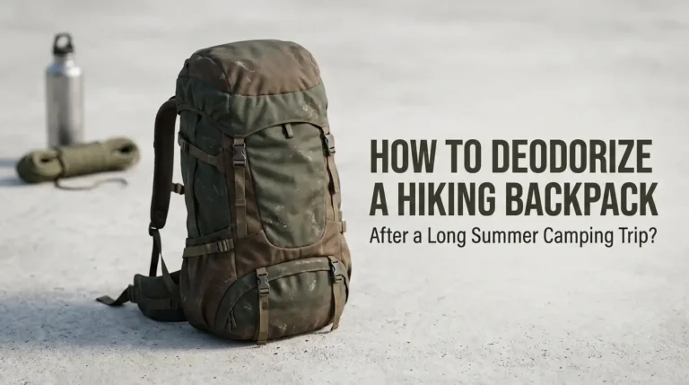 How to Deodorize a Hiking Backpack After a Long Summer Camping Trip?
