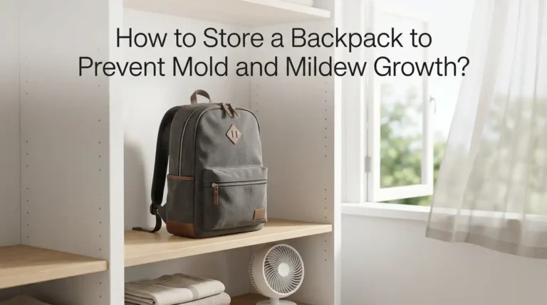 How to Store a Backpack to Prevent Mold and Mildew Growth?