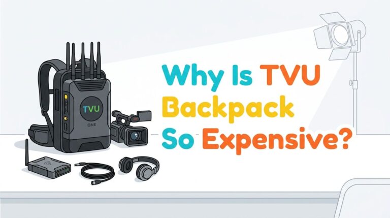 Why Is TVU Backpack So Expensive? The Real Reasons