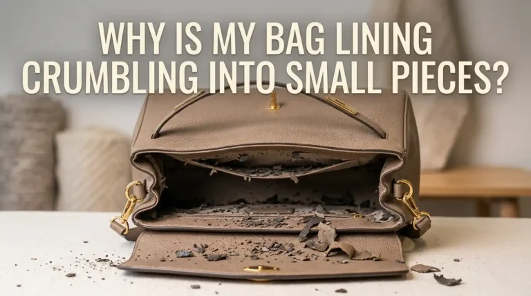 Why Is My Bag Lining Crumbling Into Small Pieces?