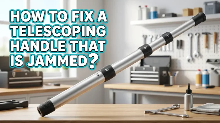 How To Fix A Telescoping Handle That Is Jammed?