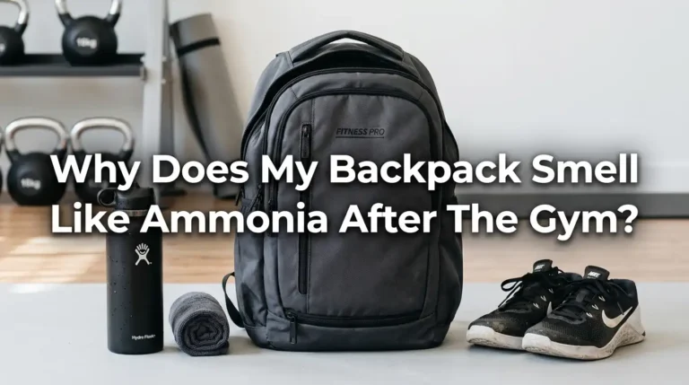Why Does My Backpack Smell Like Ammonia After The Gym?