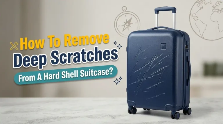 How To Remove Deep Scratches From A Hard Shell Suitcase?