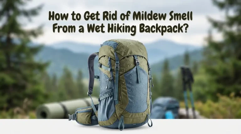 How to Get Rid of Mildew Smell From a Wet Hiking Backpack?