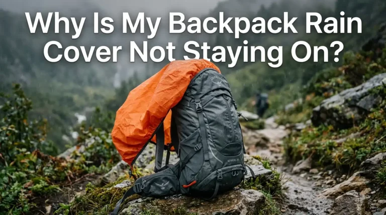 Why Is My Backpack Rain Cover Not Staying On?