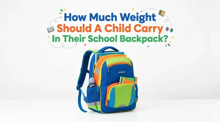 How Much Weight Should A Child Carry In Their School Backpack?