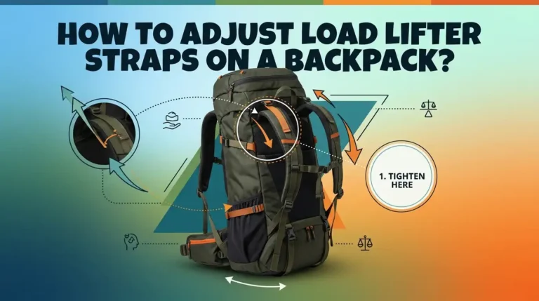 How To Adjust Load Lifter Straps On A Backpack?