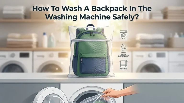 How To Wash A Backpack In The Washing Machine Safely?