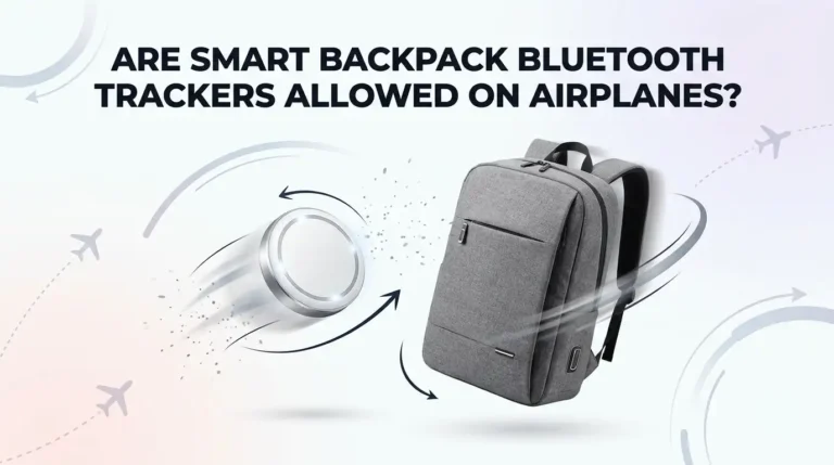 Are Smart Backpack Bluetooth Trackers Allowed On Airplanes?