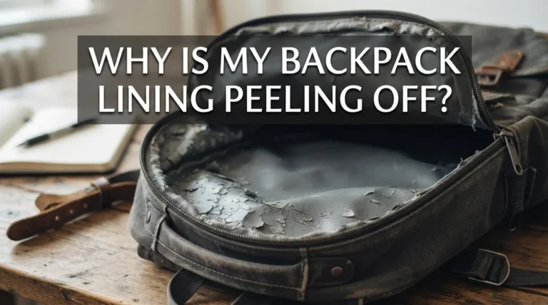 Why Is My Backpack Lining Peeling Off?