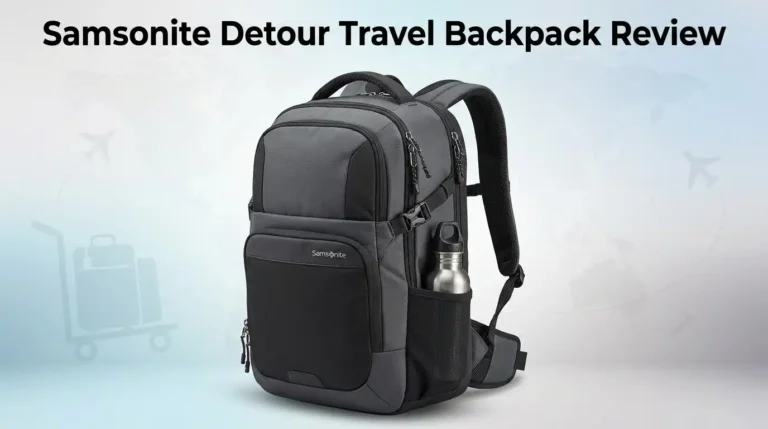 Samsonite Detour Travel Backpack Review 2026: Worth It?