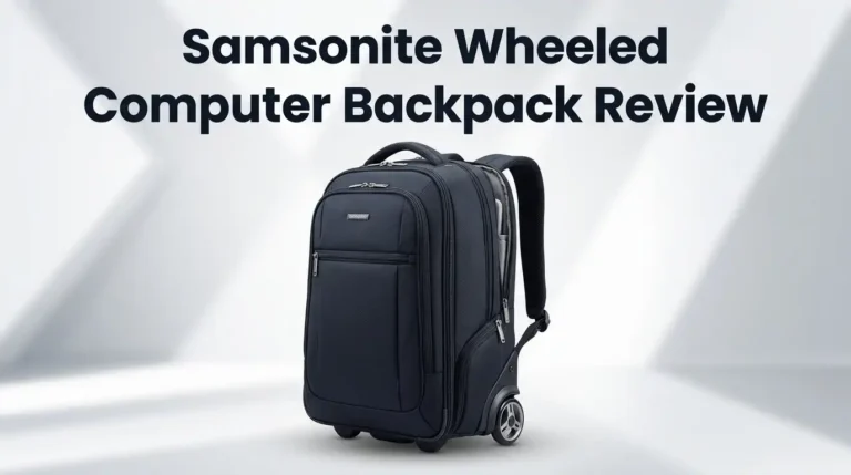 Samsonite Wheeled Computer Backpack Review 2026: Still Worth It?