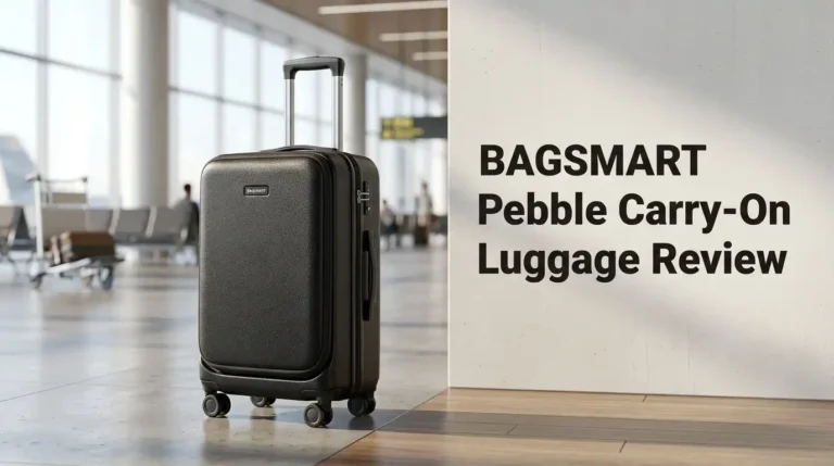 BAGSMART Pebble Carry-On Luggage Review 2026: Worth It?