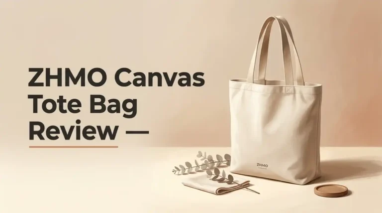 ZHMO Canvas Tote Bag Review 2026: Worth Buying?