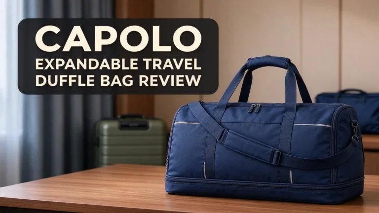 Capolo Expandable Travel Duffle Bag Review: Capacity, Organization and Verdict