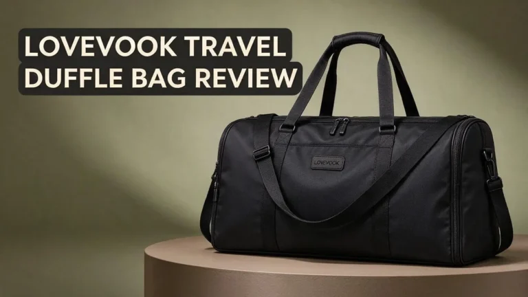 LOVEVOOK Travel Duffle Bag Review: Size, Material, Carry-On Fit and Verdict