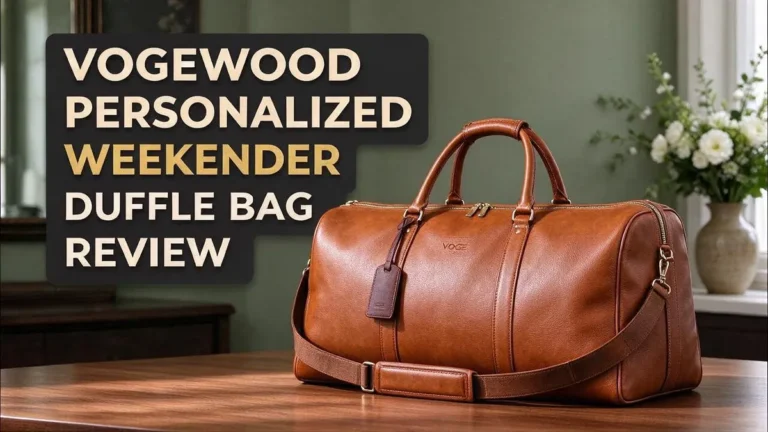 Vogewood Personalized Weekender Duffle Bag Review 2026